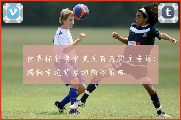 世界杯彩票中奖五百万得主专访：揭秘幸运背后的购彩策略