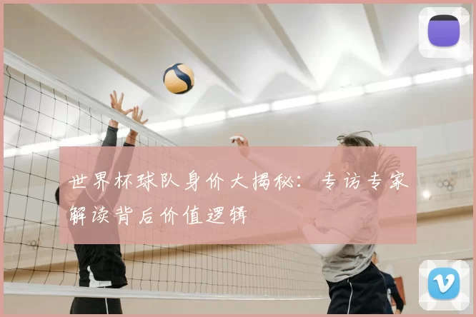 世界杯球队身价大揭秘：专访专家解读背后价值逻辑
