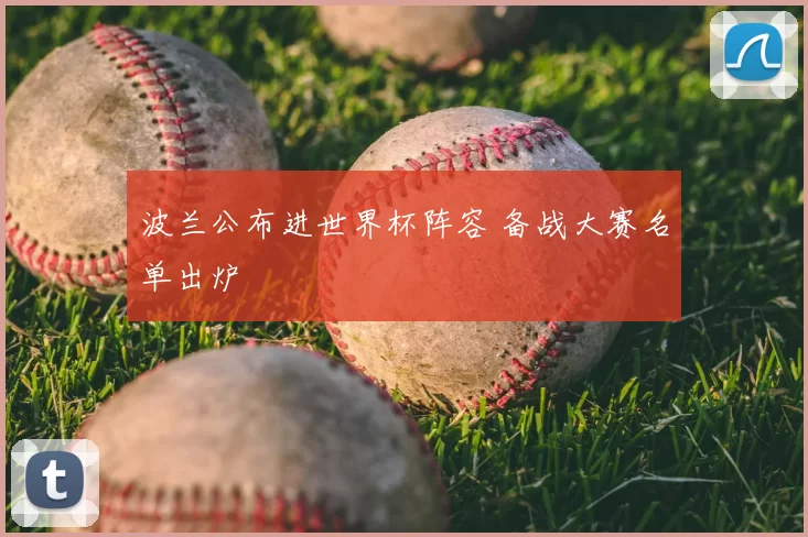 波兰公布进世界杯阵容 备战大赛名单出炉