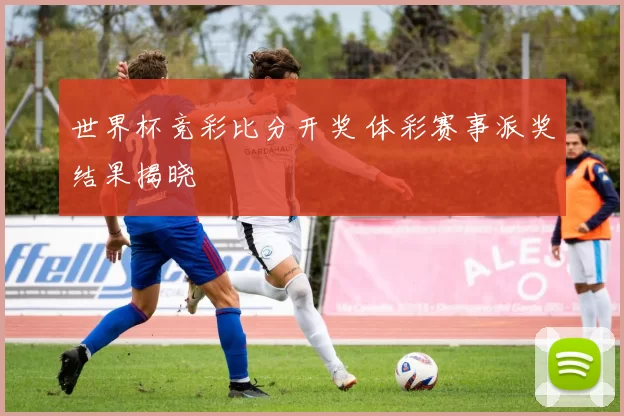 世界杯竞彩比分开奖 体彩赛事派奖结果揭晓